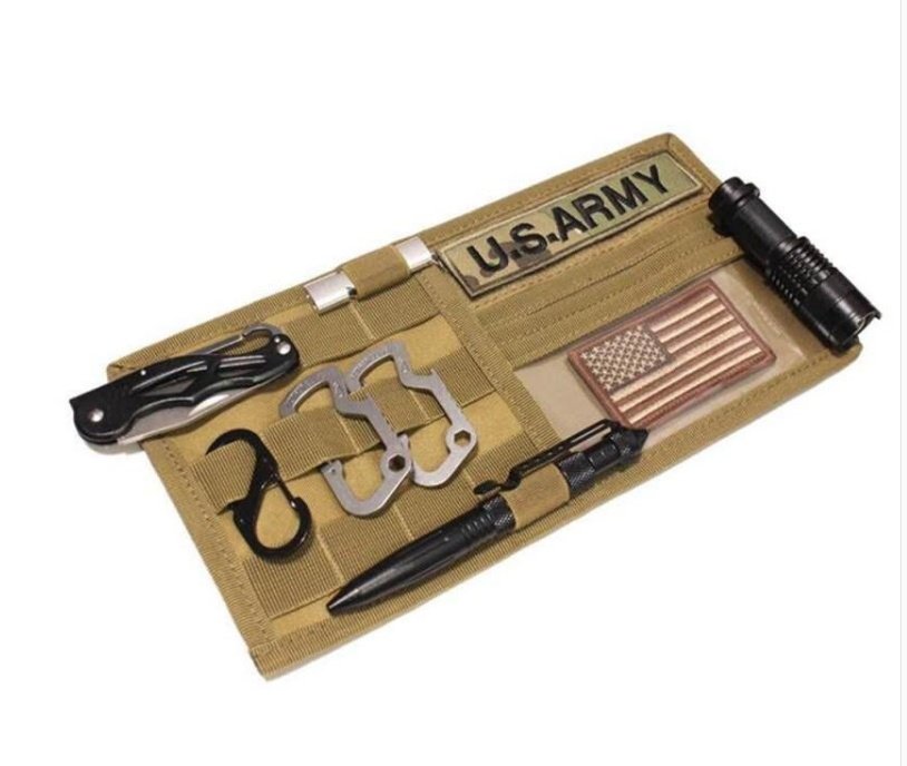 Sun Visor Clip For Tactical Vehicle Multifunctional ID Pack - Image 4