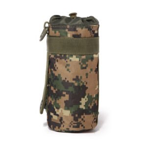 Tactical Camouflage Water Bottle Insulated Bag Outdoor Sports – Jungle Digital, 13 Inches