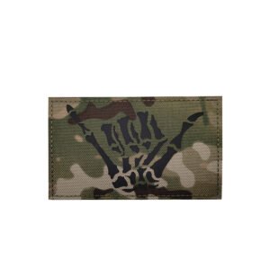 Ray Skull Finger Right Gesture 666IR Recognition Chapter Luminous Velcro Badge – M00159 11