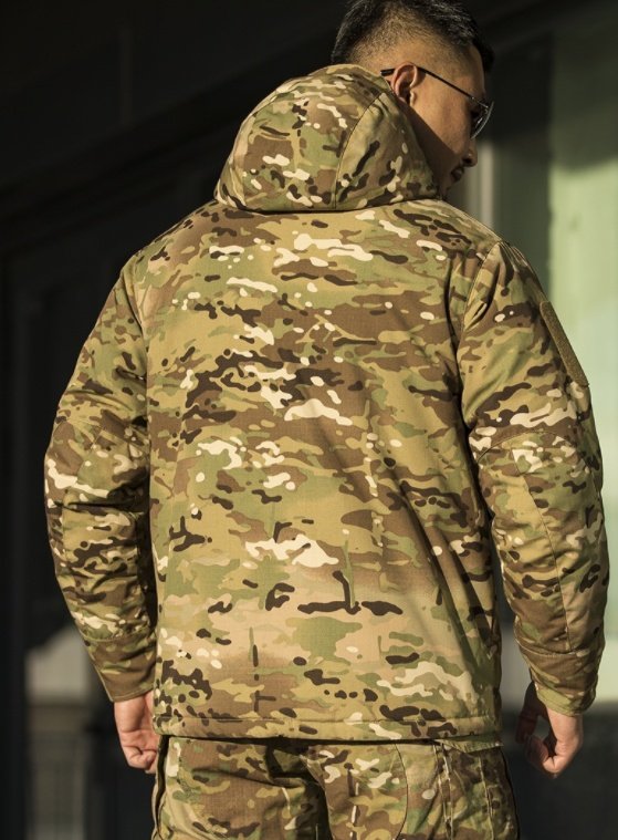 Men's Cotton Jacket With Warm And Reflective Tactics In Winter - Image 6