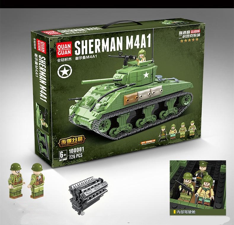 Tank Series Model Building Block Toys Compatible - Image 5