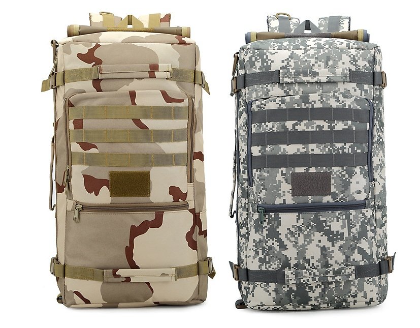 Backpack Outdoor Travel Three-purpose Bag Large-capacity Men And Women Mountaineering Camouflage - Image 10
