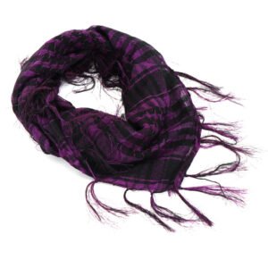 Sports Outdoor Arab Army Fan Tactical Scarf – Purple, 80to100cm