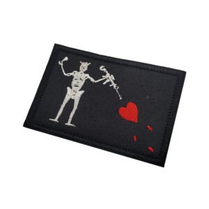 Pirate Style Patch Armband Velcro Package Seal – V011622