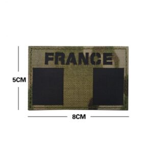 Spain infrared IR badge Velcro – CP background black image