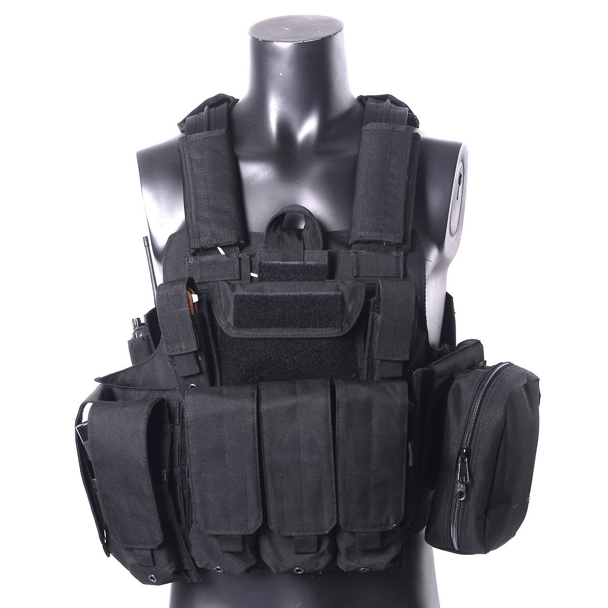 Multi Functional Camouflage Combat Vest 8-piece Military Camouflage Training Equipment - Image 8