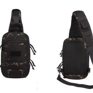Tactical Chest Bag Multi-functional Shoulder Bag Outdoor Cycling – Black CP