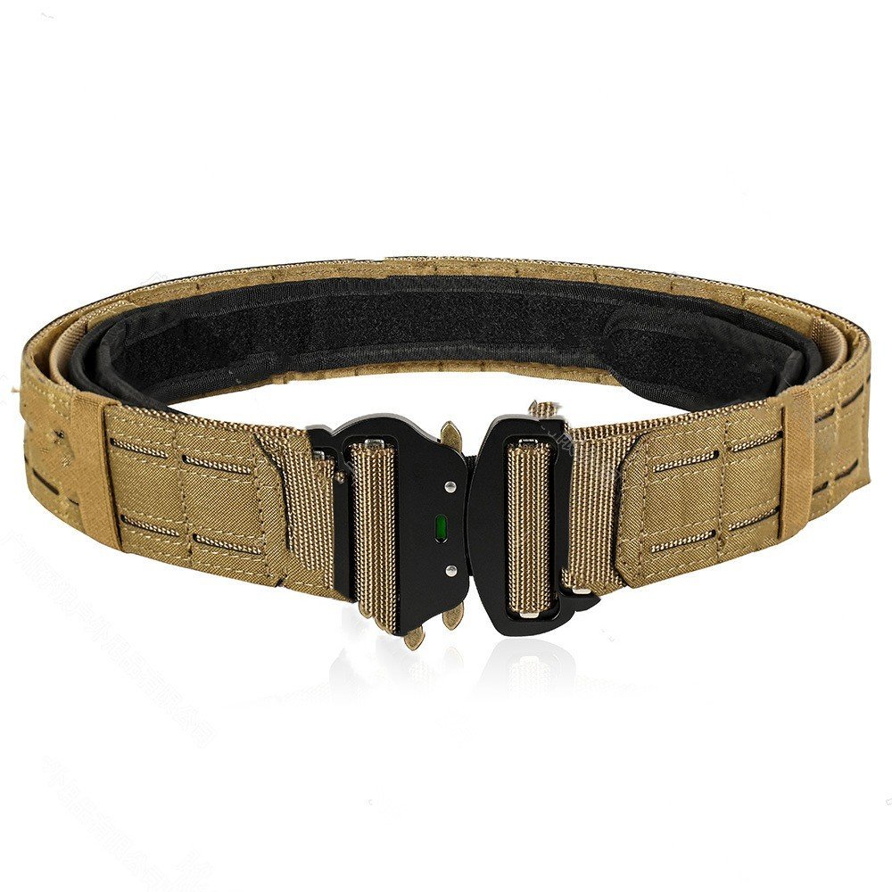 Outdoor Student Military Training Tactics Double Layer Belt - Image 3