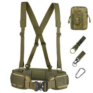 Outdoor Tactics Belt Multi-function Quick Release Tactical Waist Seal – Ruin camouflage