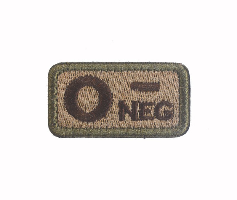 Embroidered Tactical Blood Band Velcro - Image 8
