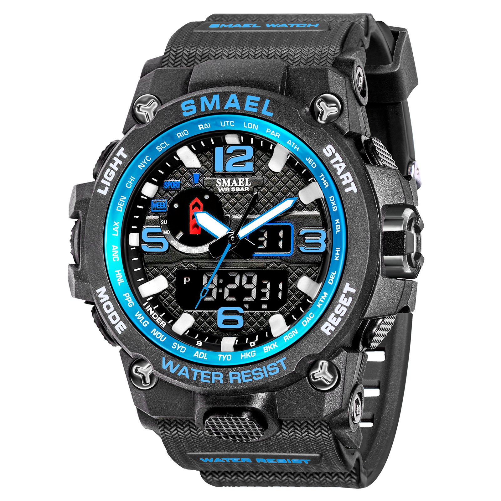 Men's Army Style Watch Waterproof Electronic Sports - Image 6