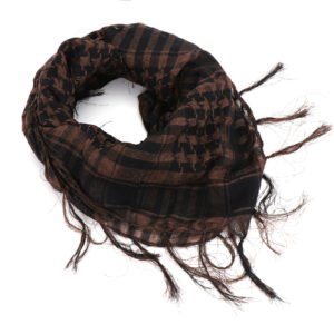 Sports Outdoor Arab Army Fan Tactical Scarf – Coffee, 80to100cm