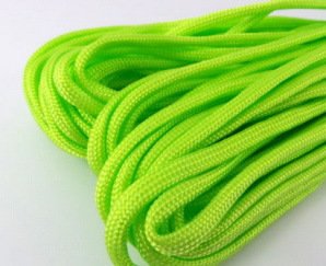 Umbrella Rope Outdoor Multifunctional Mountaineering Paratrooper Traction 7 Core 4mm – 7core grass green, 31m