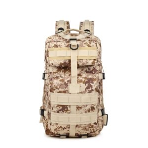 3P Package Outdoor Sports Camouflage Backpack Army Fan Mountaineering – Desert Digital