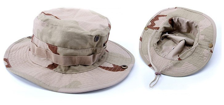 Camouflage Summer Fisherman Outdoor Sunscreen Hat - Image 9