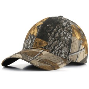 Baseball Cap Leaf Bionic Camouflage Cap Outdoor Field Training – A1