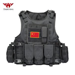 Amphibious Tactical Outdoor Camouflage Training Protective Vest – Black