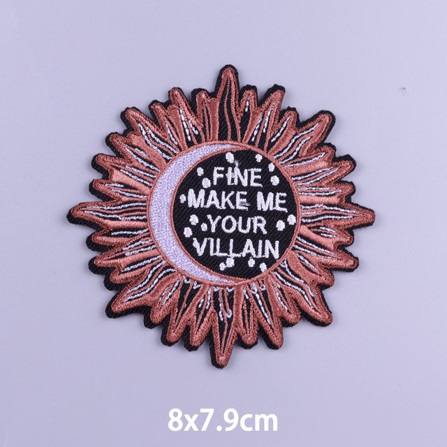 Velcro Badge 3D Embroidery Outdoor Scenery - Image 3