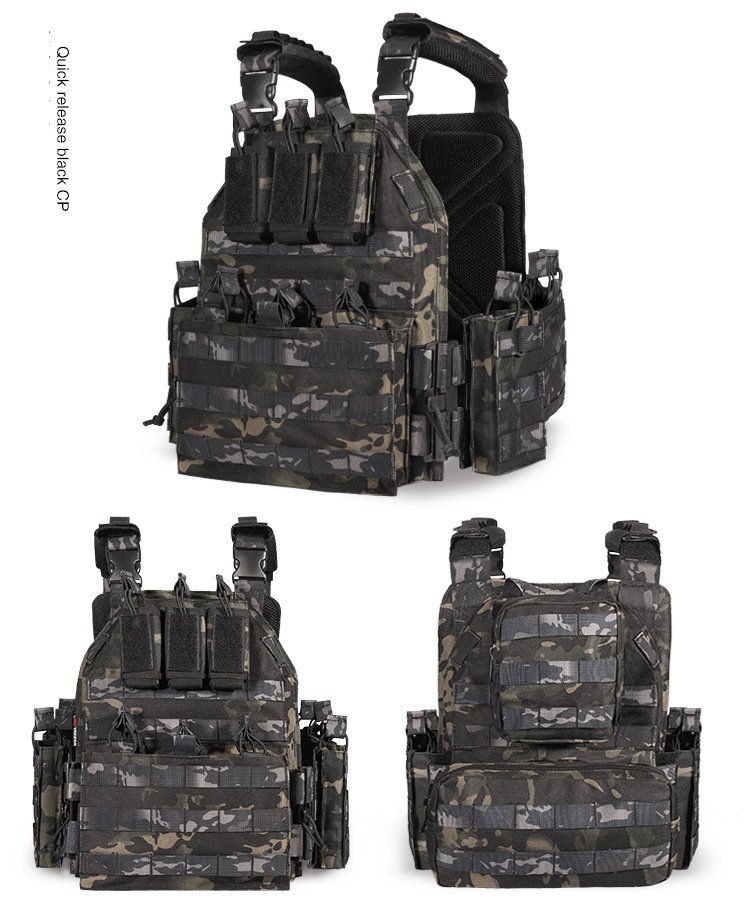 Outward Quick Dismantling Tactical Vest Outdoor Camouflage Equipment 6094 Tactical Vest CS Training Equipment - Image 7