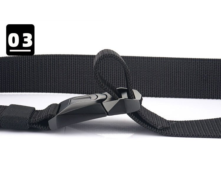 Safety Buckle Nylon Men's Multifunctional Tactical Belt - Image 8