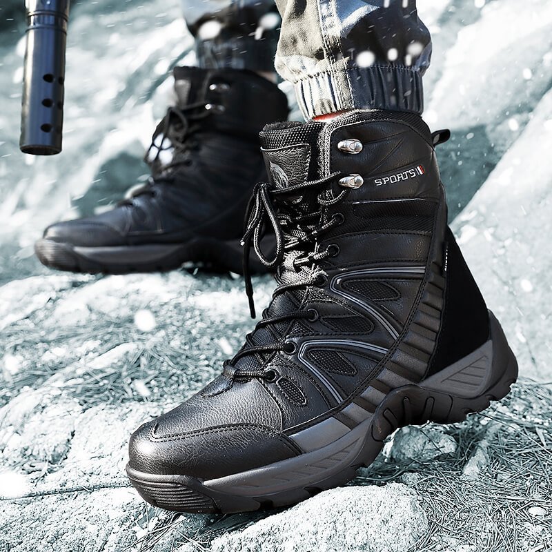 Anti Slip High Top Special Forces Tactical Mountaineering Boots - Image 5