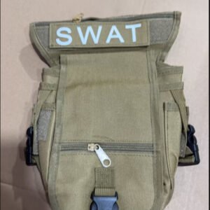 Army Hunting Waist Packs Leg Pouch Hiking Cycling Bag – Mud color