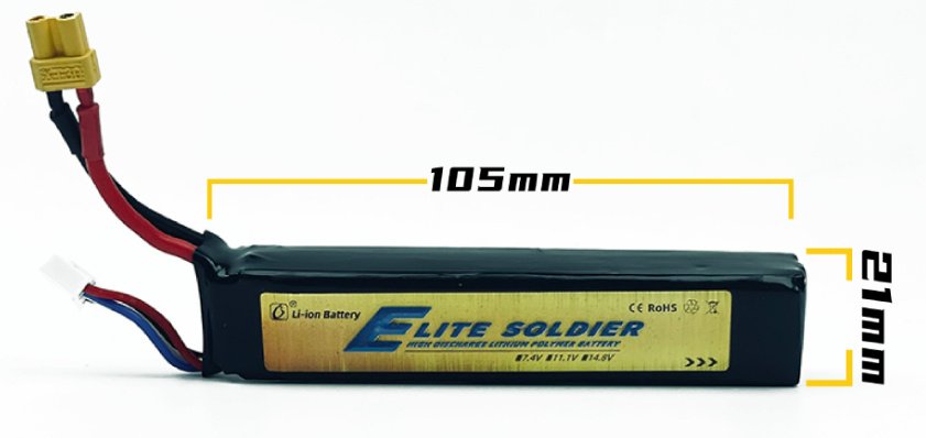 Children's Soft Elastic Air Toy Gun Lithium Battery 74V 111V - Image 3