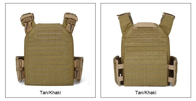 Nylon 1000D Laser Cutting Buckle Quick Take Off Tactical Vest - Image 10