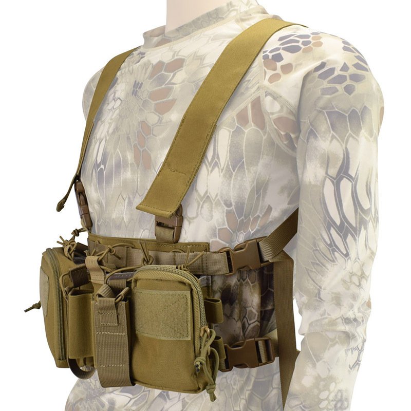 Outdoor Military Fan Tactical Bellyband Multifunctional Tactical Vest - Image 5