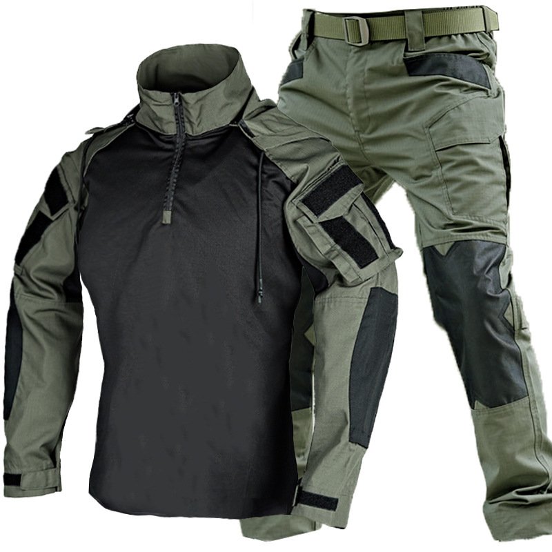 Black And Gray Industrial Attack SP2 Tactical Top Battle Suit - Image 3