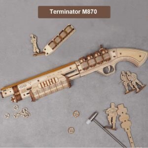 ROKR Wooden Puzzle Gun Toys Model DIY 3D Building Kits For Gifts – LQ501