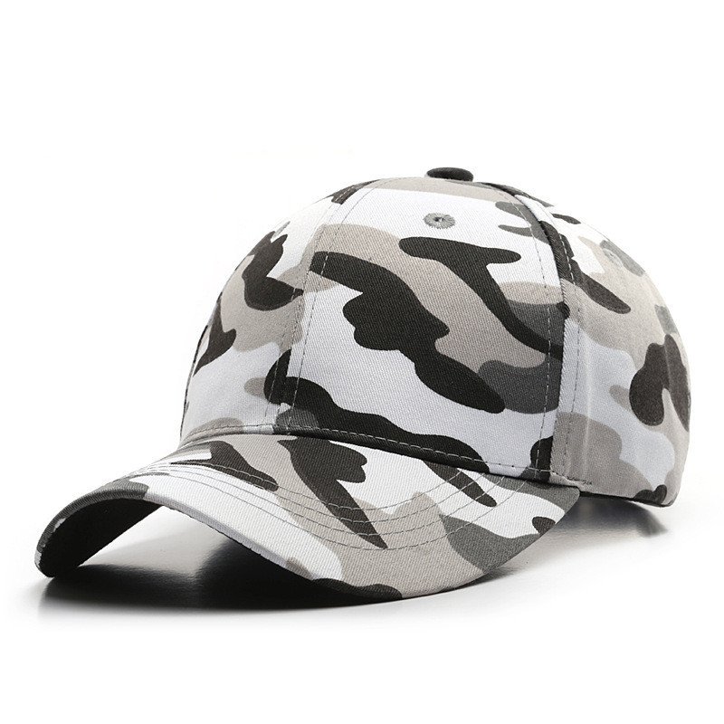 Sports Camouflage Cap Cotton Camouflage Sunscreen For Men And Women - Image 3