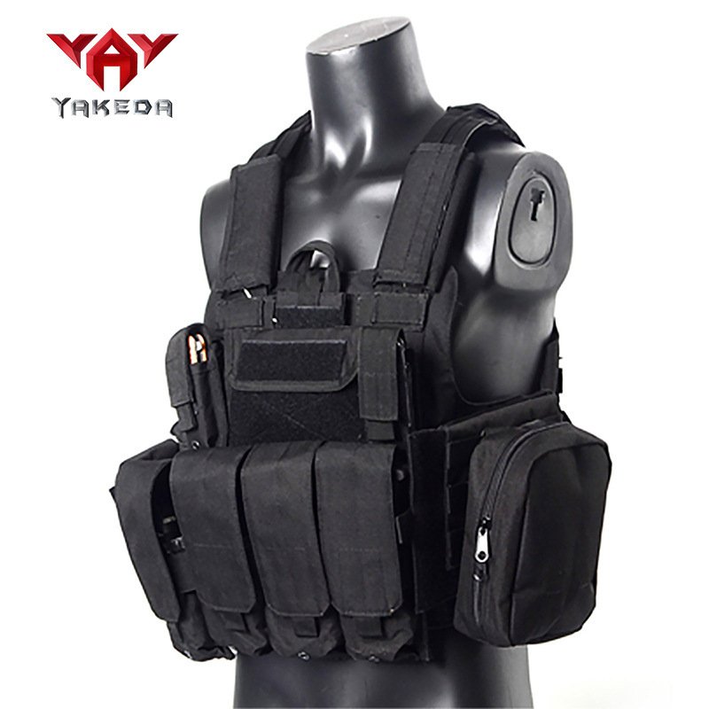Multi Functional Camouflage Combat Vest 8-piece Military Camouflage Training Equipment - Image 3