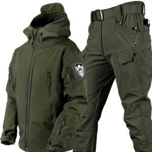 Same Outdoor Clothes Special Forces Camouflage Training Clothes – Green, M
