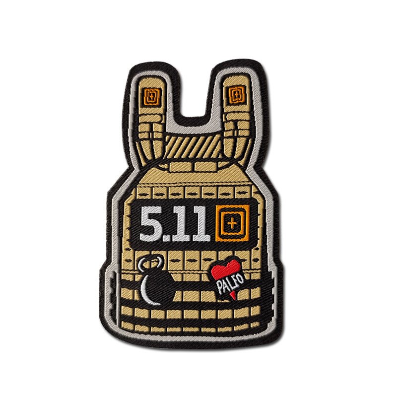Velcro Chapter Tactical Vest PVC Armband CrossFit Backpack Sticker - Image 10