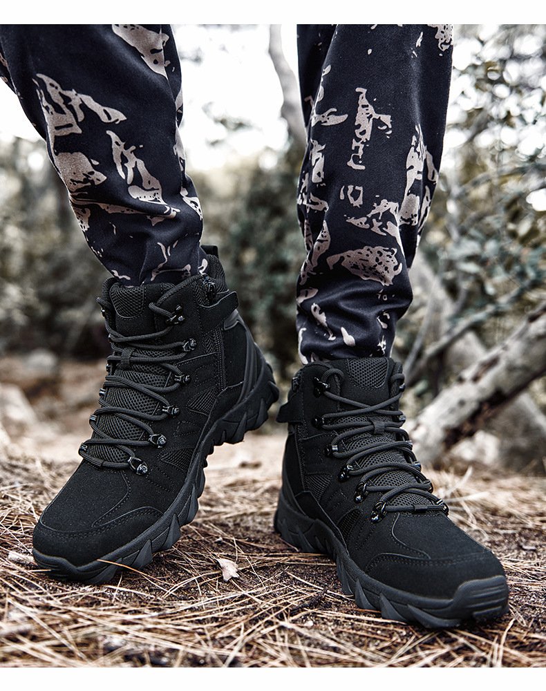 Men's Training Combat Boots Outdoor Hiking Shoes - Image 10