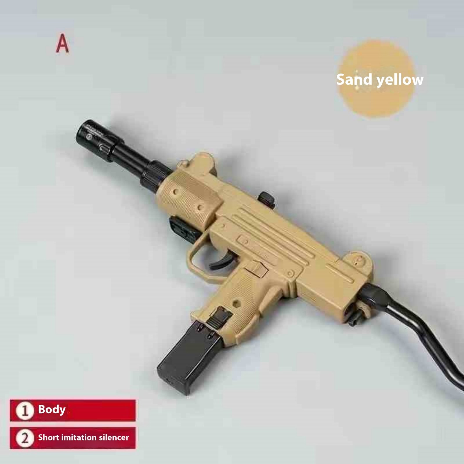 Gun Shaped Lighter Uzuzi Inflatable Windproof - Image 8