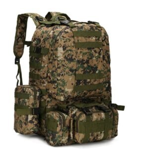 Outdoors Camouflage Tactical Hiking Bacpack – Jungle digital
