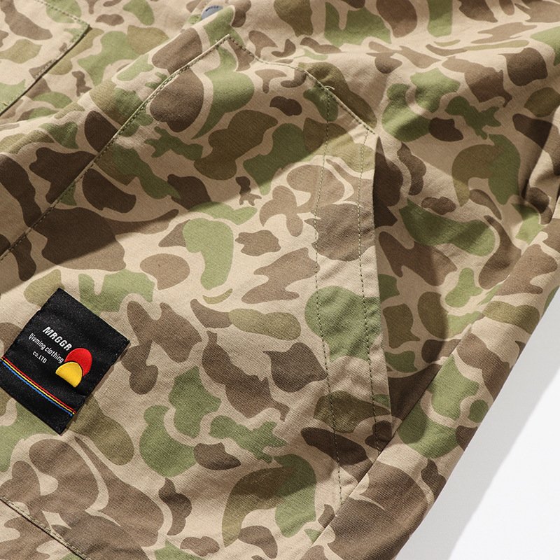 American Retro Loose All-match Camouflage Jacket - Image 2
