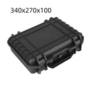 Precision Instrument Safety Protection Box – Black, 340x270x100
