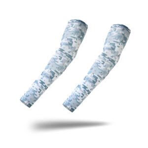 Sunscreen Camouflage Ice Silk Summer Outdoor Tactical Sleeves – ACU, Average Size