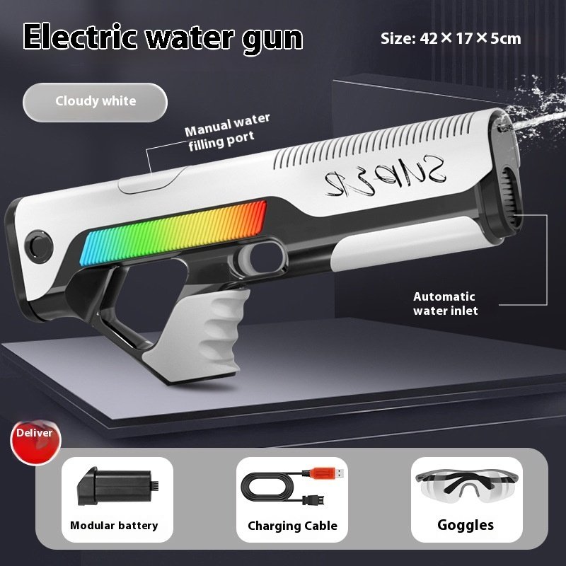 Automatic Water Feeding Pulse Electric Water Gun Toy - Image 10