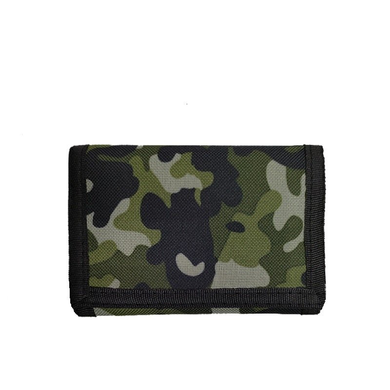 Men's Camouflage Cloth 70 Off Short Style Bank Card Purse