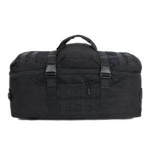 Tactical Camouflage Outdoor Large Capacity Backpack Waterproof Handbag – Black