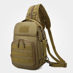 Versatile Ruia Chest Pack Tactical Camouflage Shoulders – Khaki