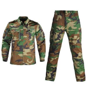 Summer Outdoor Camouflage Suit For Men And Women – Green jungle, S