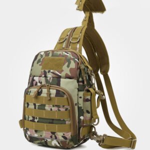 Versatile Ruia Chest Pack Tactical Camouflage Shoulders – Brown b