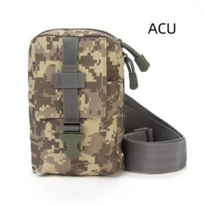 Sports Climbing Portable Outdoor Camouflage Shoulder Messenger Bag – ACU Color