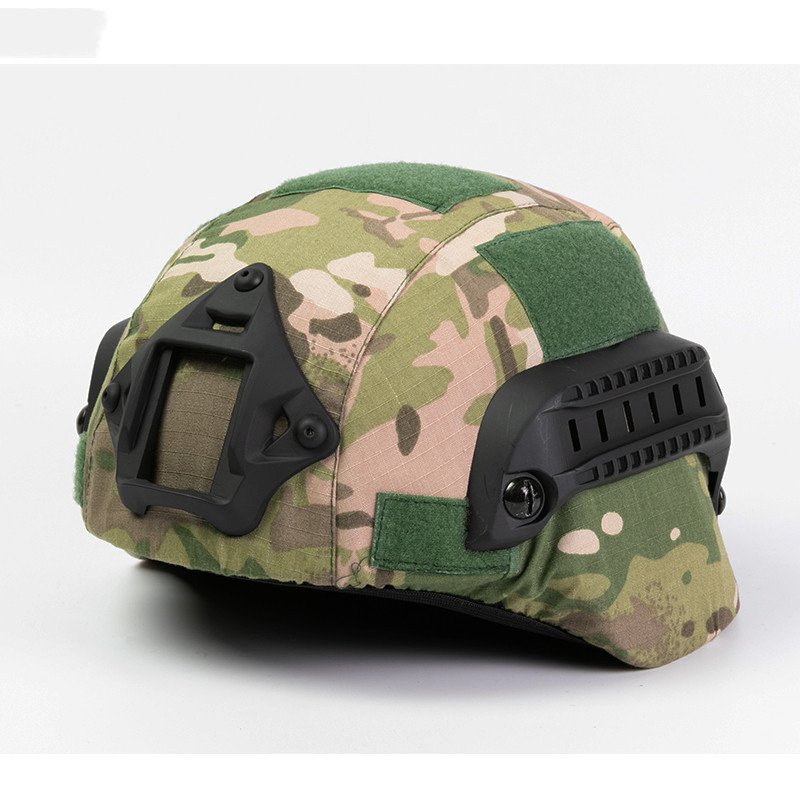 Fashion Simple Field Camouflage Head Decoration Helmet Cloth - Image 6