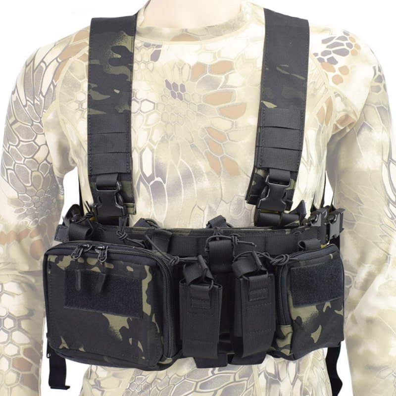 Outdoor Military Fan Tactical Bellyband Multifunctional Tactical Vest - Image 8